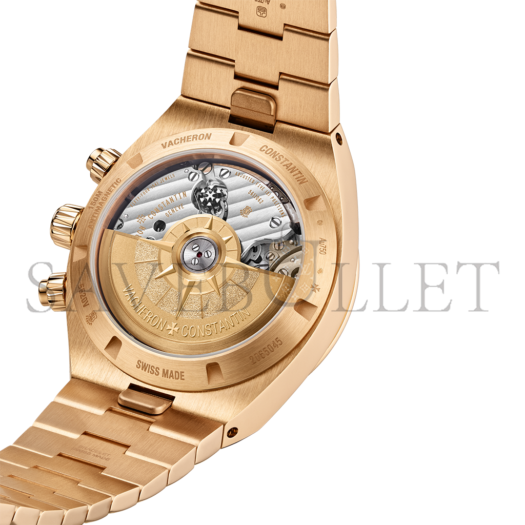 VACHERON CONSTANTIN OVERSEAS CHRONOGRAPH 42.5 MM PINK GOLD WATCH 5520V/210R-B966 VACHERON CONSTANTIN OVERSEAS CHRONOGRAPH 42.5 MM PINK GOLD WATCH 5520V/210R-B966